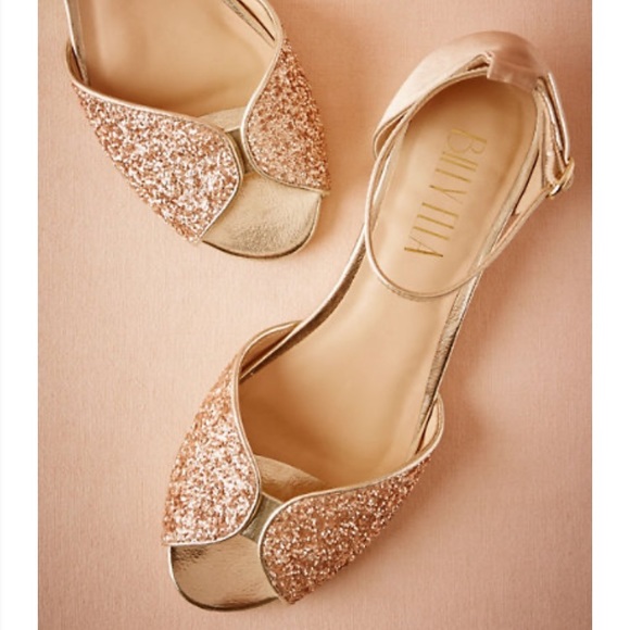 Champagne Anthropologie/Billy Ella sandals, only worn once! - Picture 4 of 5
